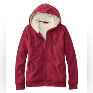 Women's L.L.Bean 1912 Sweatshirt, Sherpa-Lined Hoodie